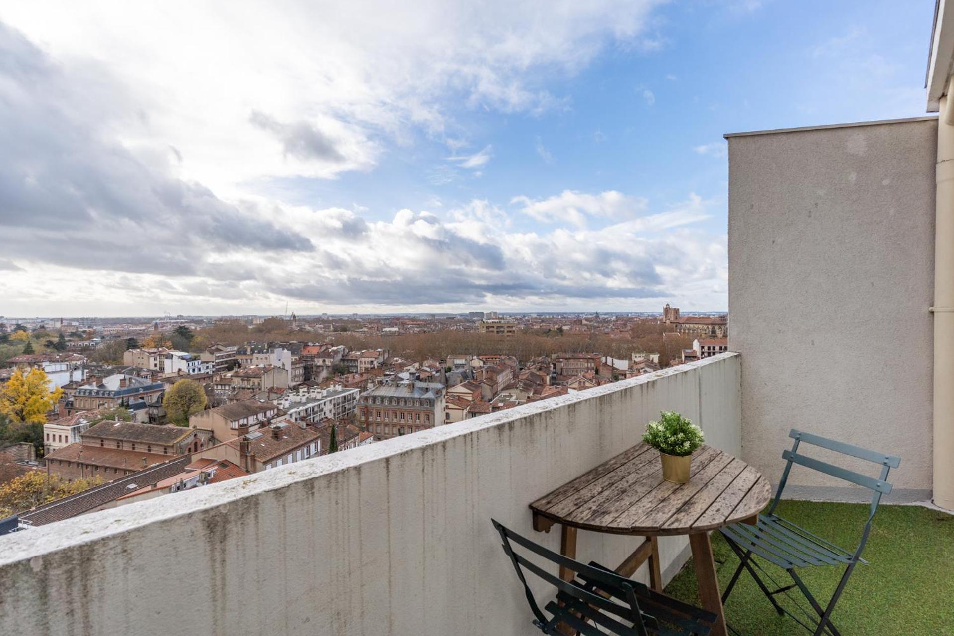 Le Panoramique - Clim, Balcon, Superbe Vue, Wifi Daire Toulouse Dış mekan fotoğraf